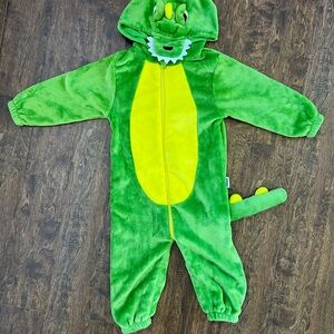 Green Dinosaur Costume Onesie